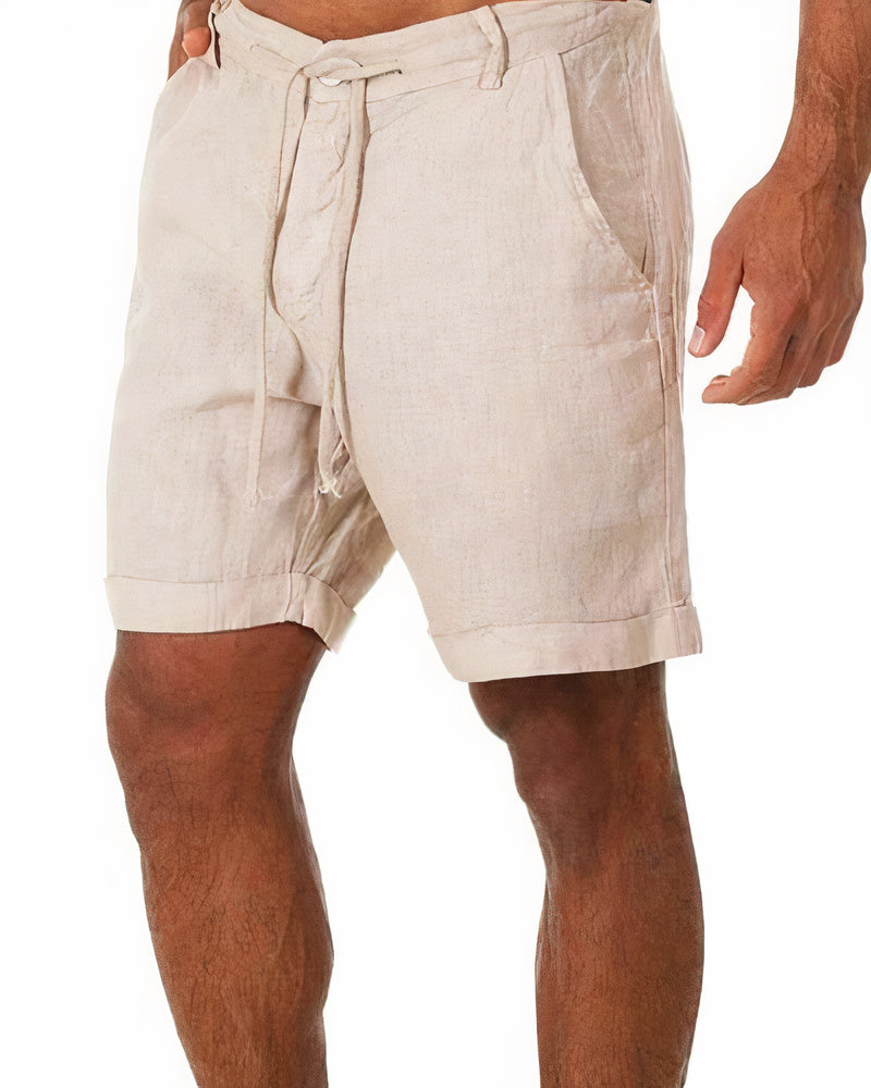 Leinen-Shorts für Männer - Robby