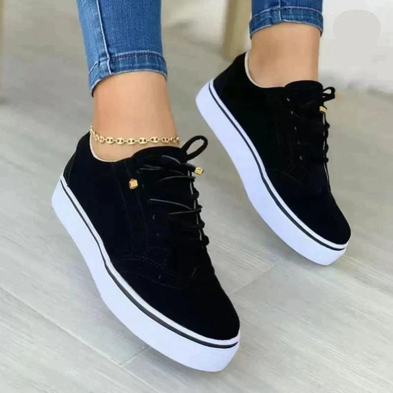 Flache orthopädische Freizeitschuhe - Valerie