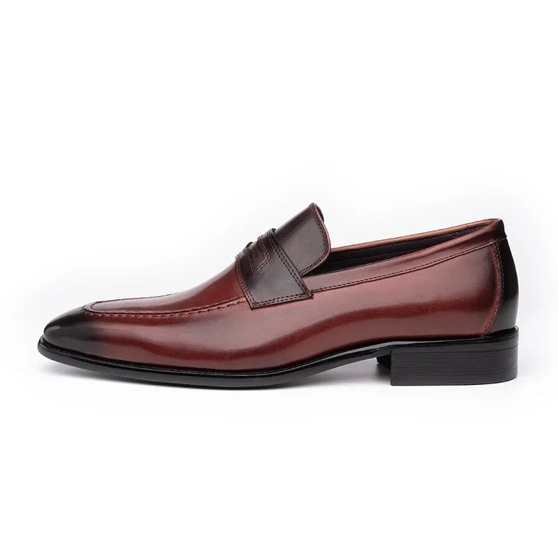 LuxeDress – Exklusive Leder Loafers für Herren