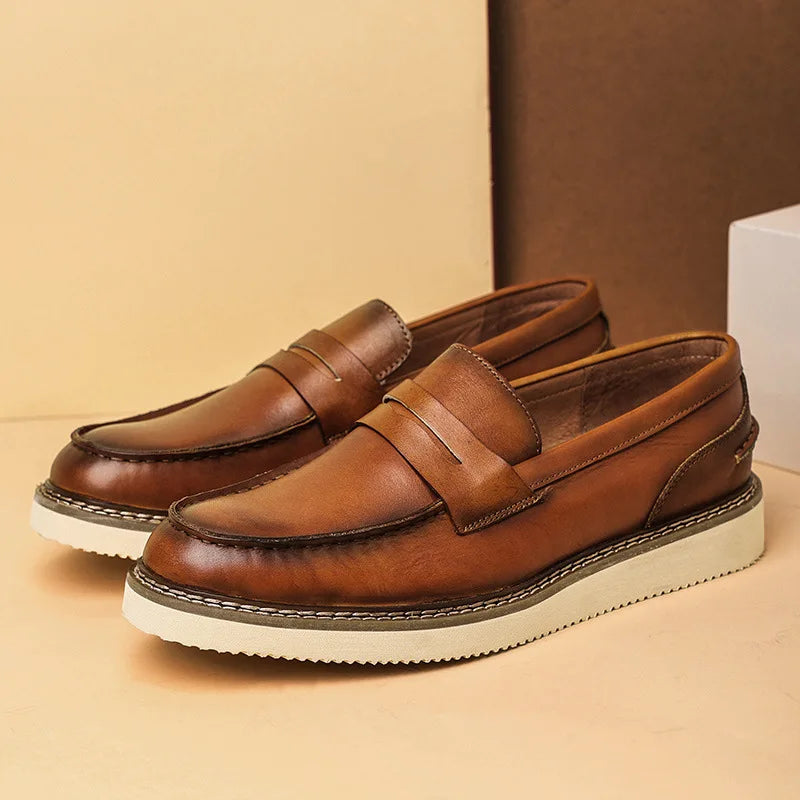 LederSchritt – Loafer aus echtem Leder