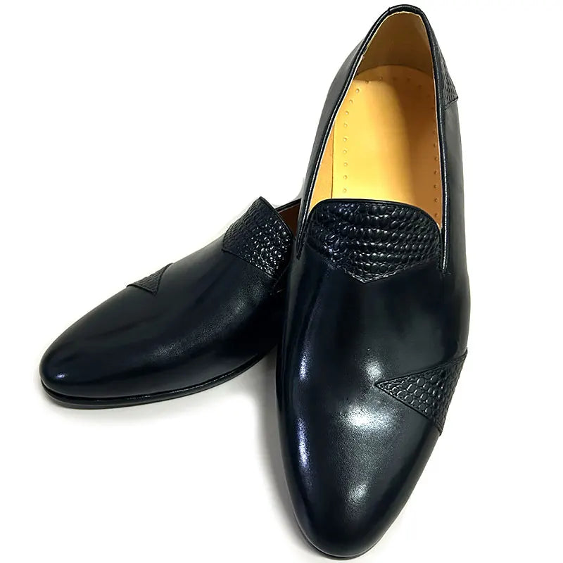 HandcraftedElegance – Handgefertigte Leder-Dress Loafers