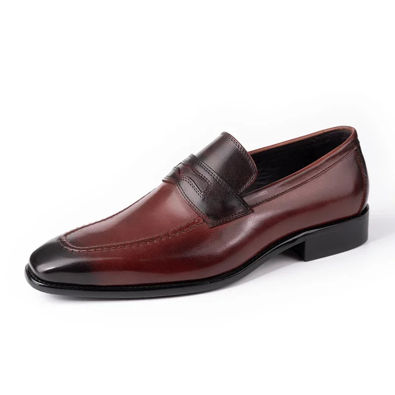LuxeDress – Exklusive Leder Loafers für Herren