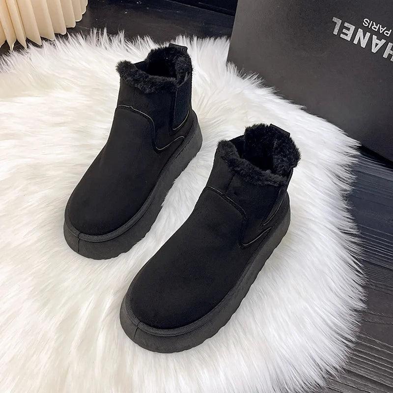 Reina | Damen Winter Knöchel Stiefel | Warme