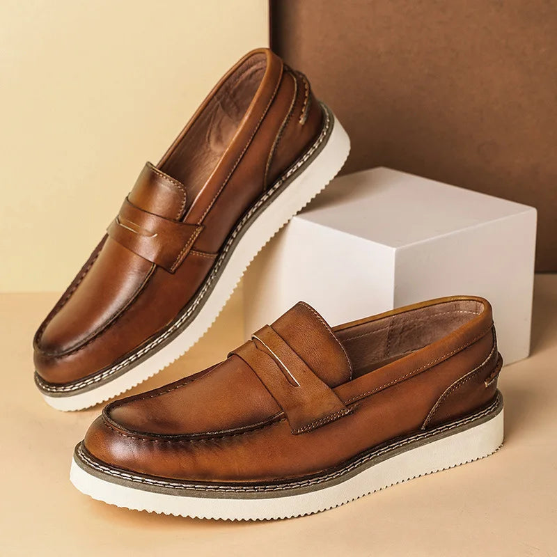 LederSchritt – Loafer aus echtem Leder