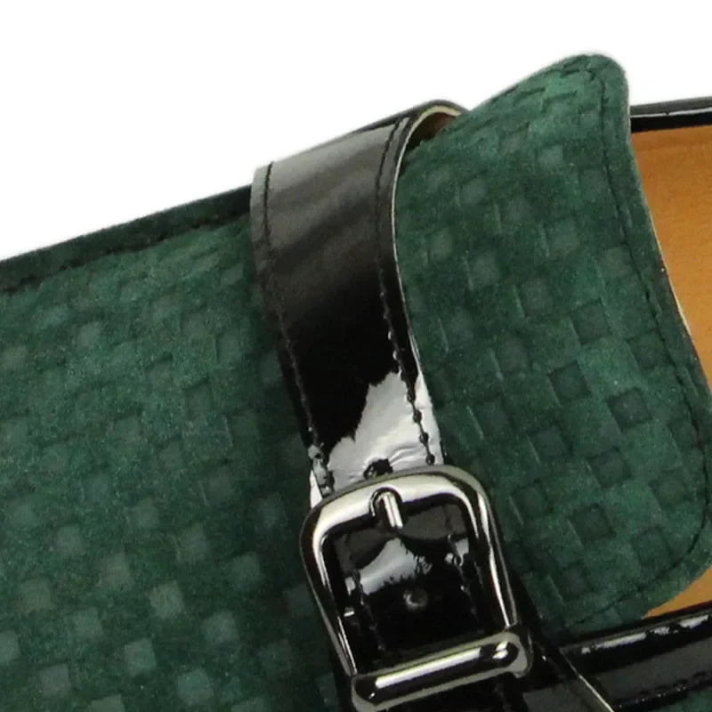 WildlederLoafers – Loafers aus Wildleder mit Metallschnalle