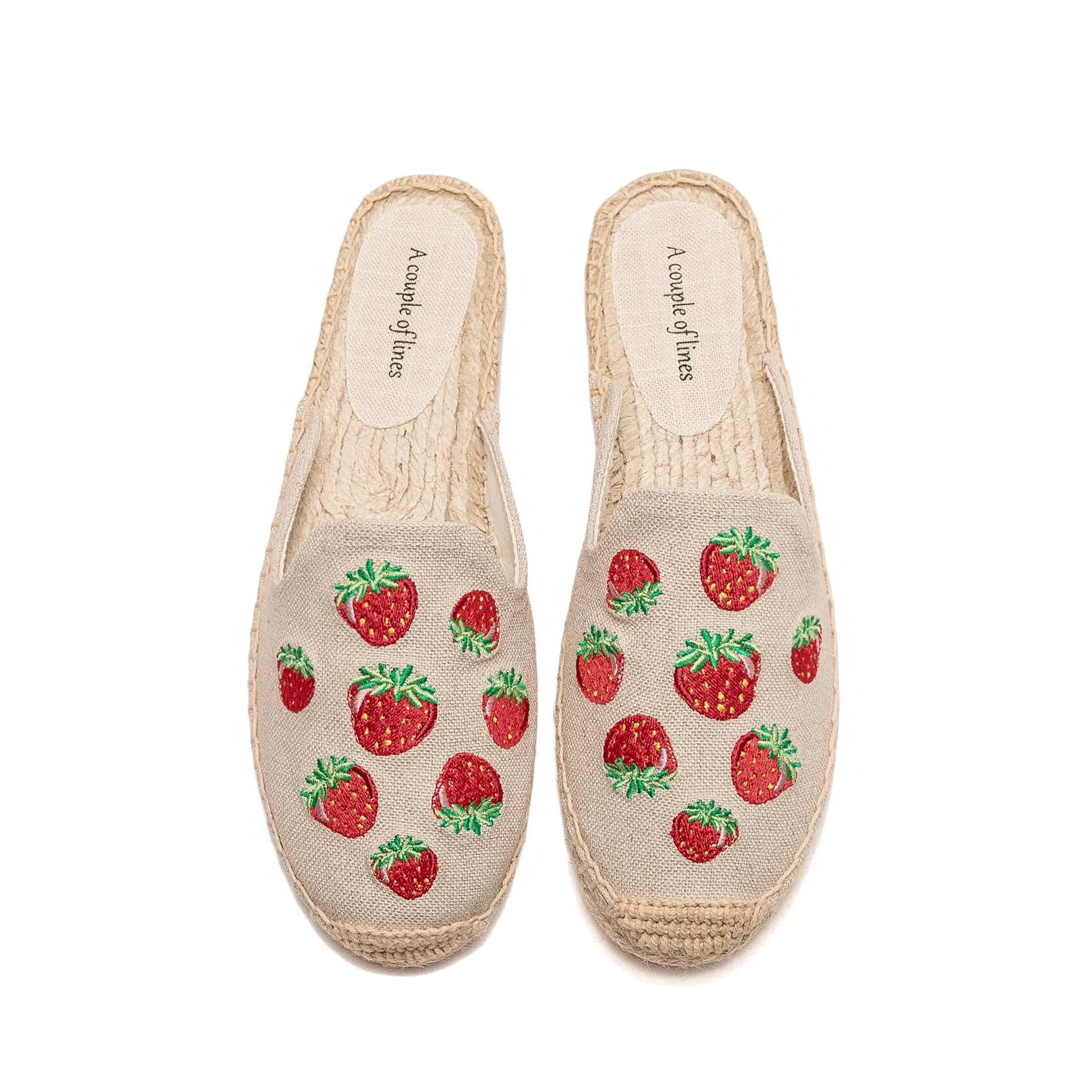 Espadrille-Pantoletten für Damen