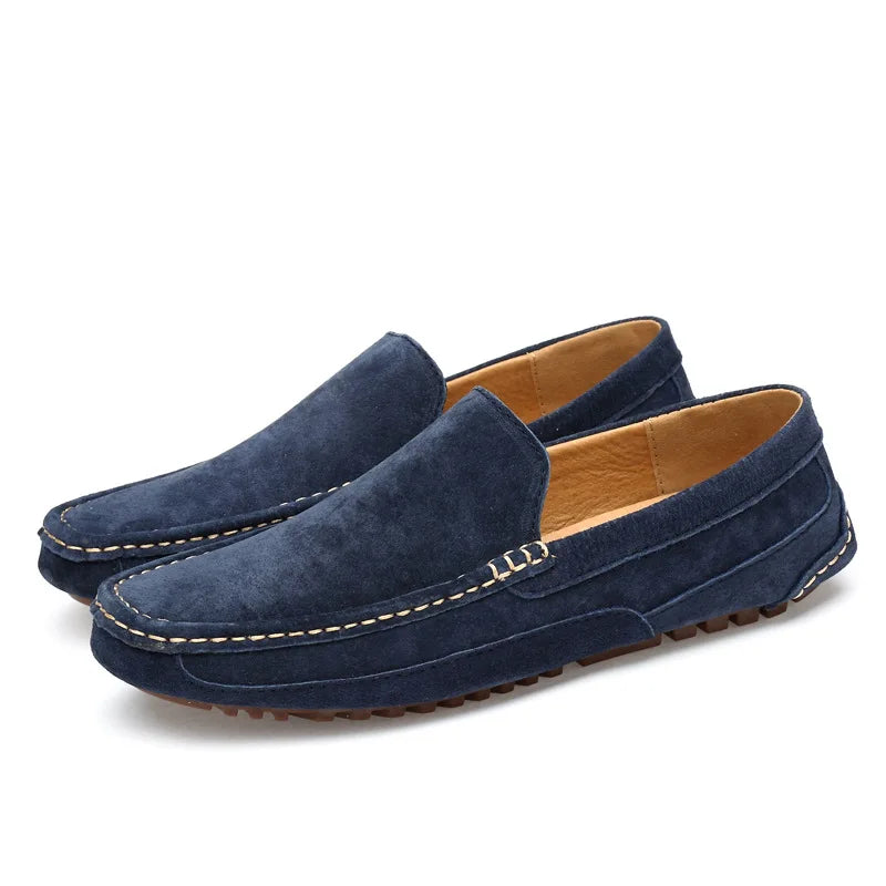 WildLux – Wildleder Luxus Loafers für Männer