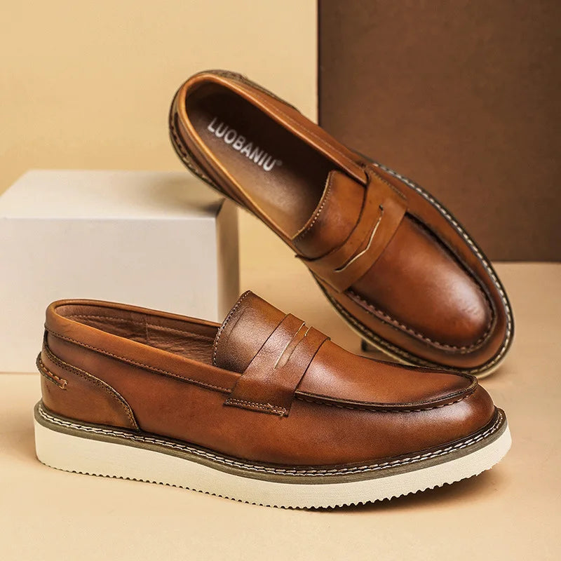 LederSchritt – Loafer aus echtem Leder