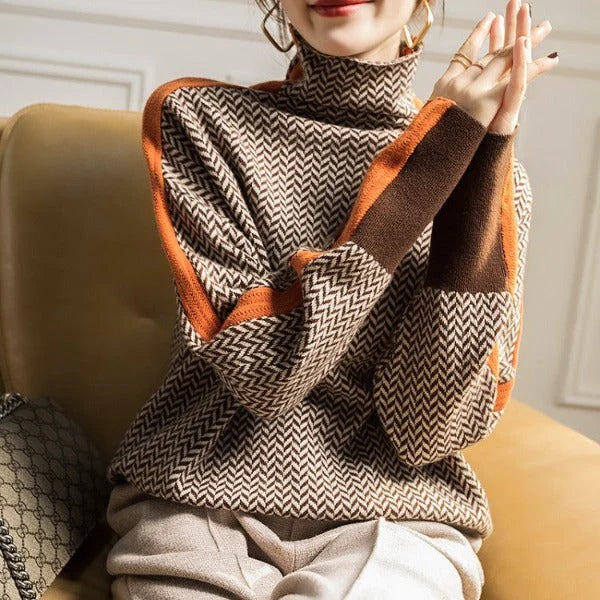 Anna - Gemusterter Pullover