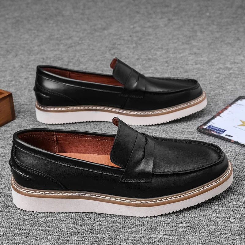 LederSchritt – Loafer aus echtem Leder