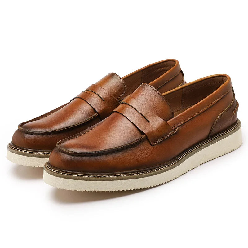LederSchritt – Loafer aus echtem Leder