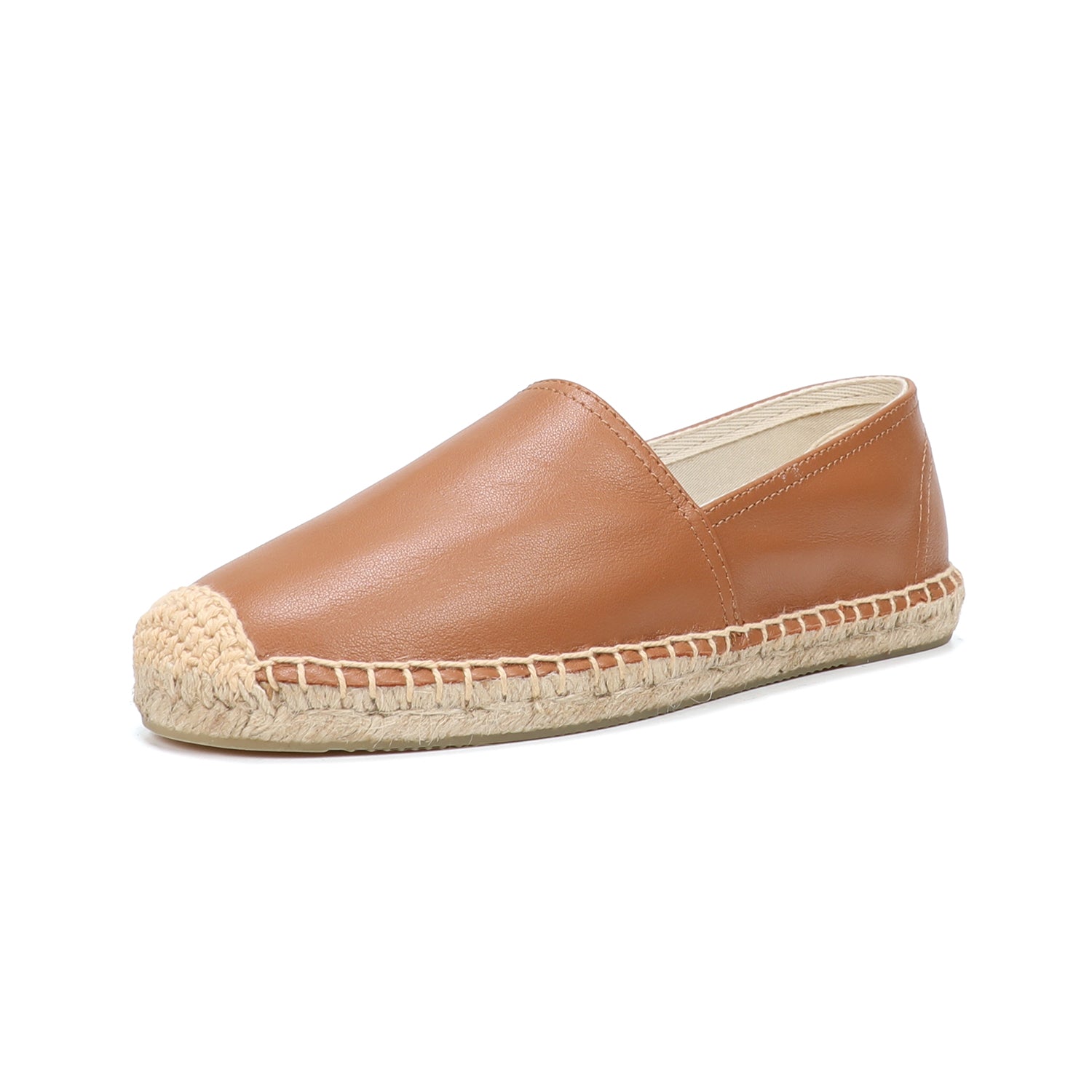 BallettLeder – Flache Ballett-Espadrilles aus Rindsleder