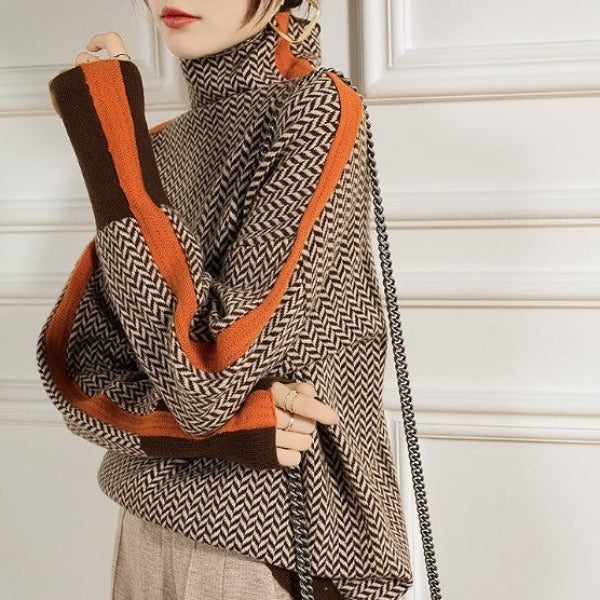 Anna - Gemusterter Pullover