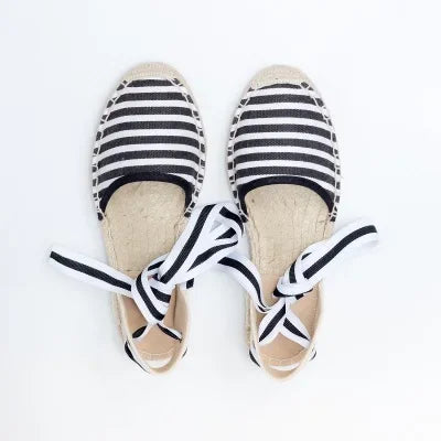 Espadrille-Flats für Damen