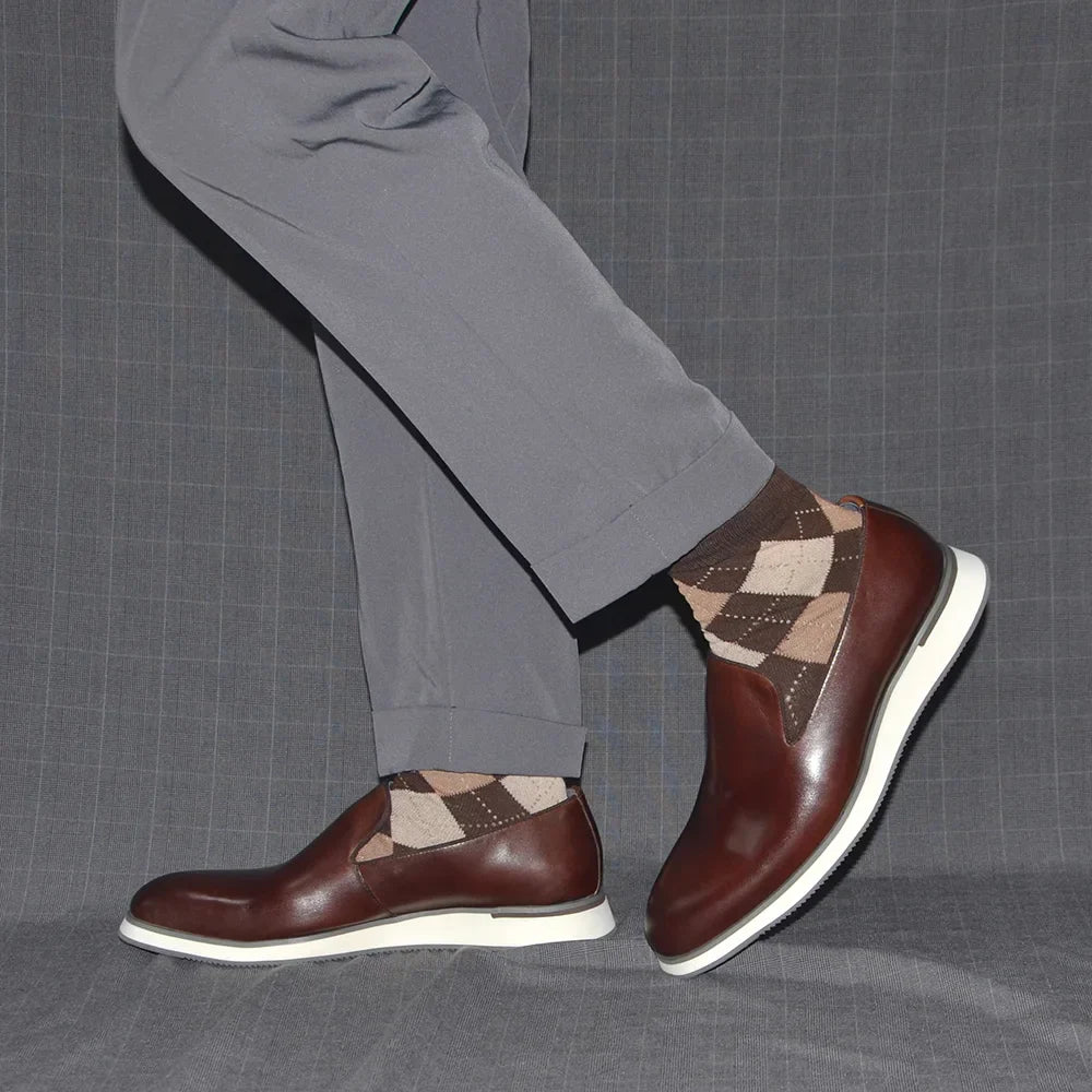 KlassischeEleganz – Klassische Herren Loafers aus Leder
