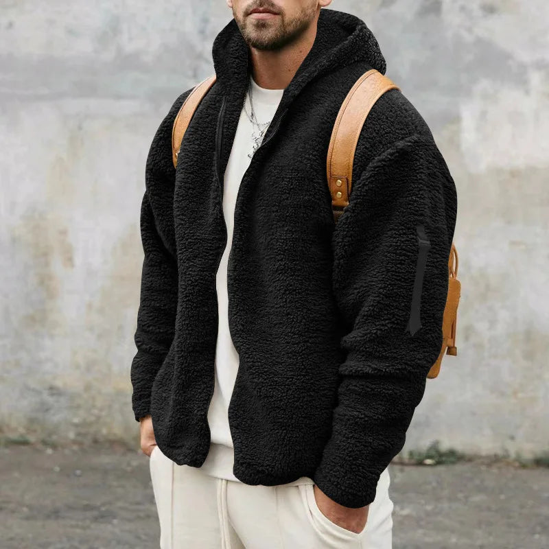 FleeceKaschmir – Schwere Winterjacke aus Fleece und Kaschmir