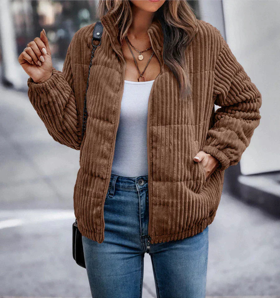﻿CordRoyal – Winter-Cordjacke für kalte Tage