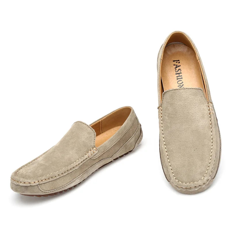 WildLux – Wildleder Luxus Loafers für Männer