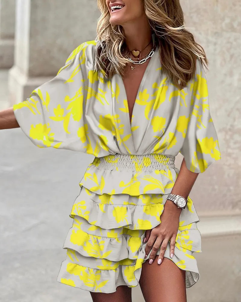Elegantes Kleid mit Druck - Gail