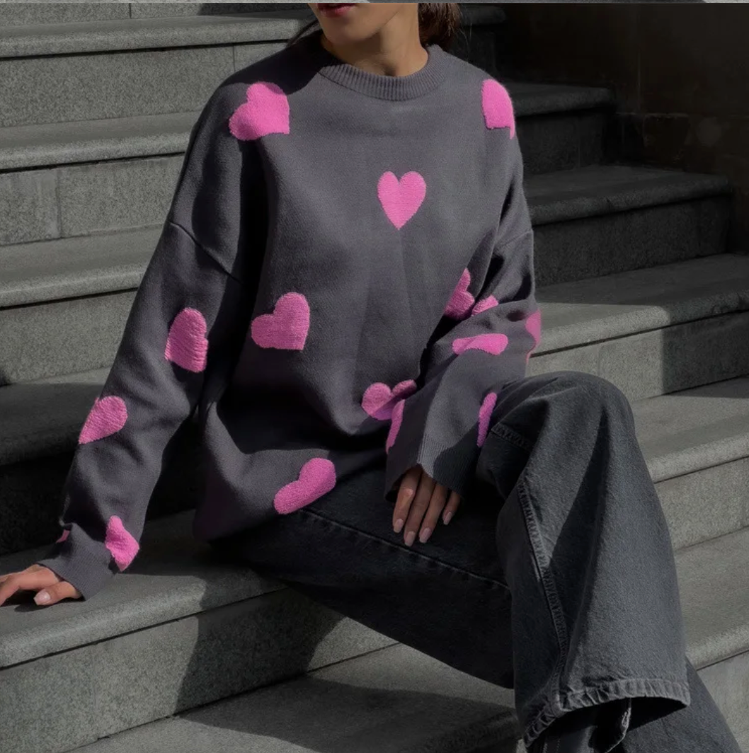 Love - Stylischer Pullover für Frauen