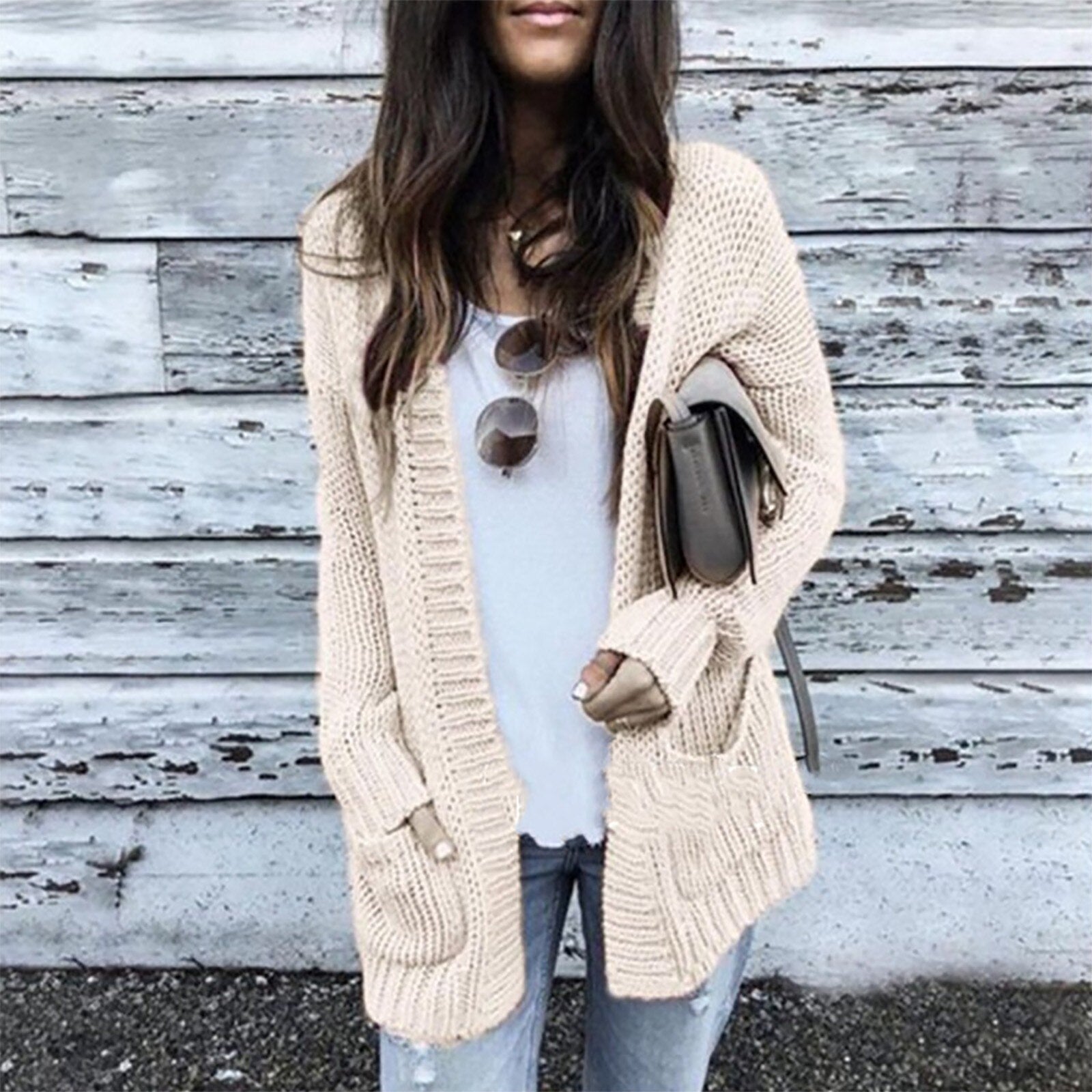 Jayme | Strickjacke in Übergröße