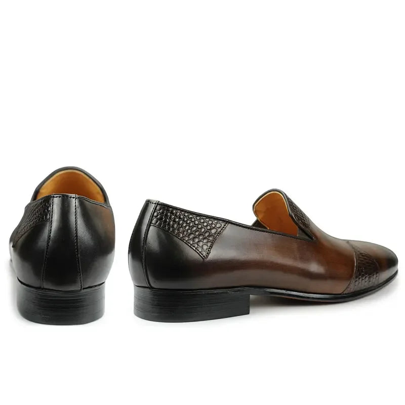HandcraftedElegance – Handgefertigte Leder-Dress Loafers