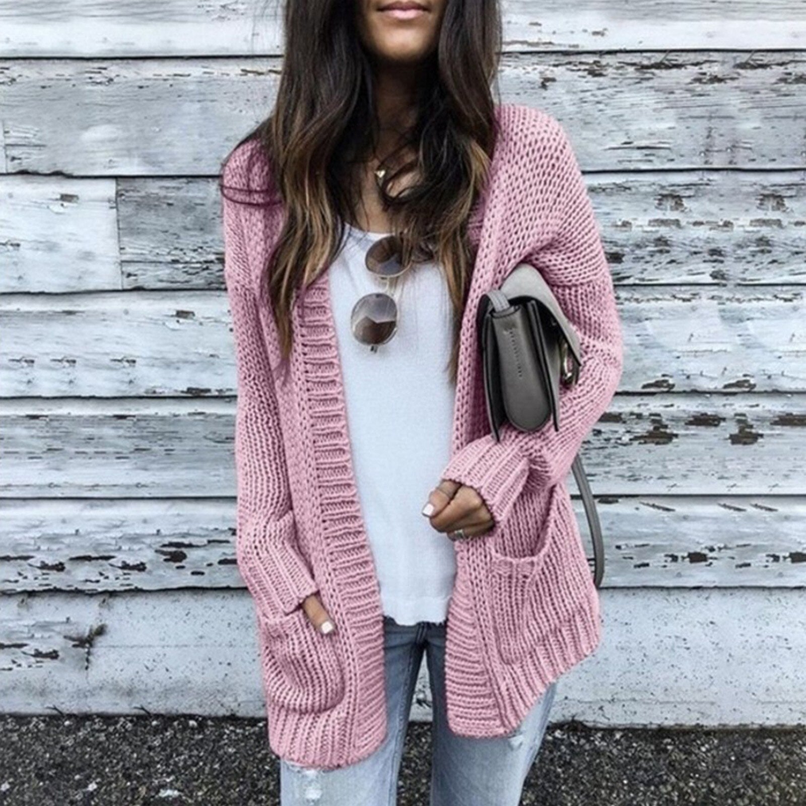 Jayme | Strickjacke in Übergröße