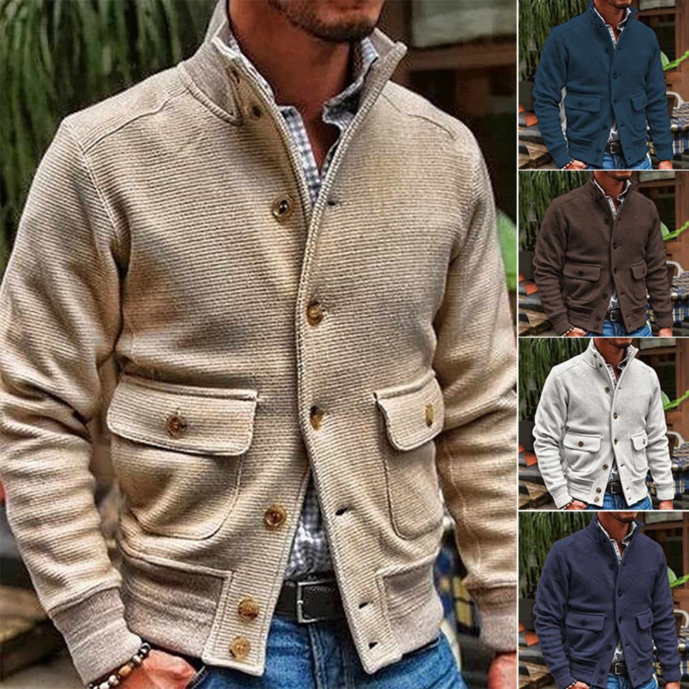 Damien | Knopfjacke für Herren