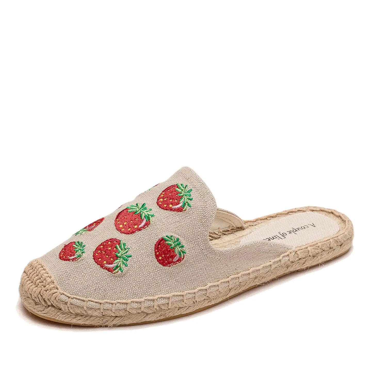 Espadrille-Pantoletten für Damen