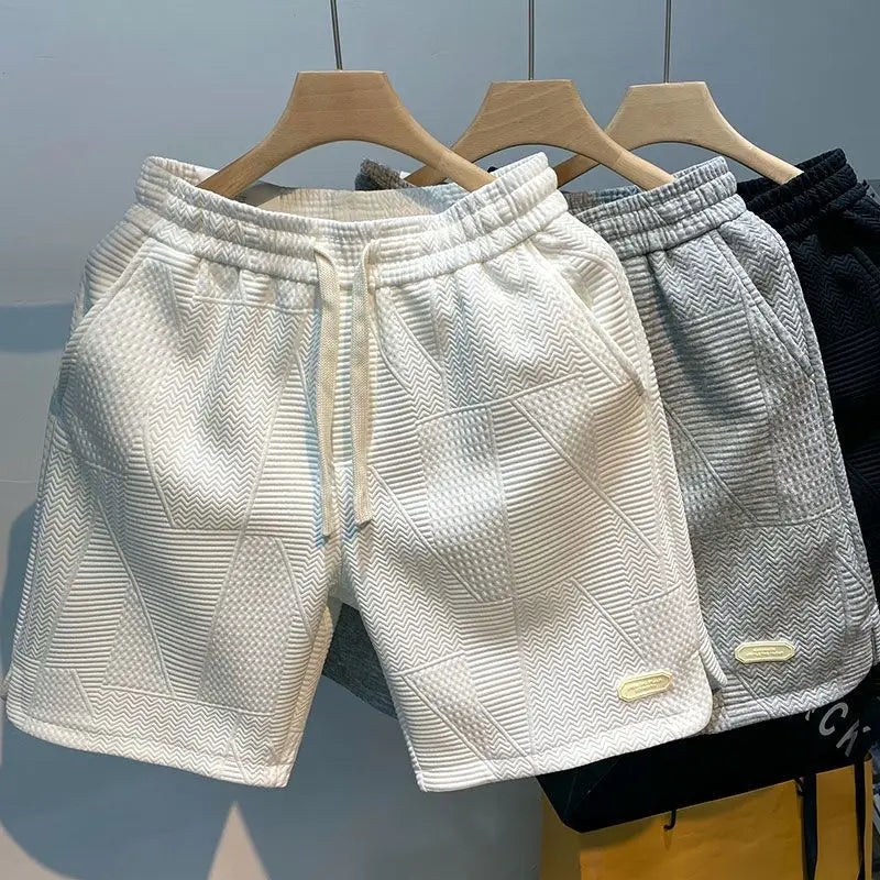 Urdenzo | Sommerliche Cordshorts mit elastischem Bund