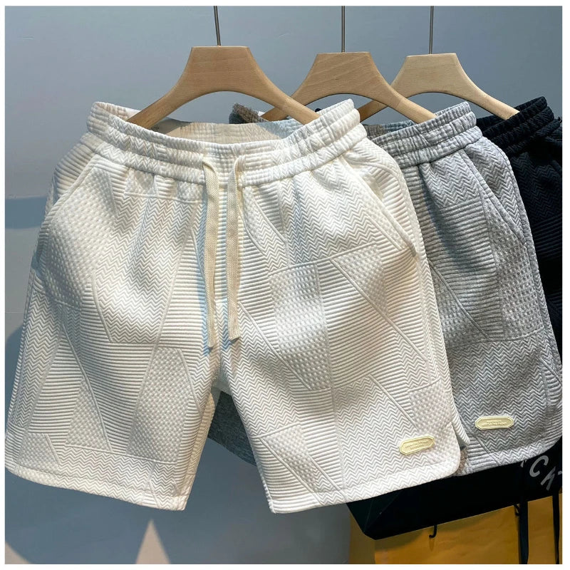 Urdenzo | Sommerliche Cordshorts mit elastischem Bund