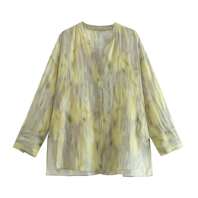 Blythe | Vintage Tie-Dye Patchwork Set [Oberteil+Hose]