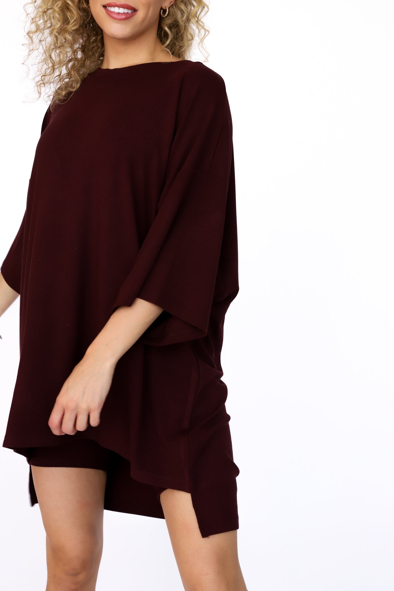 Ara - Damen Lounge Set mit Oversize T-Shirt und Biker Shorts