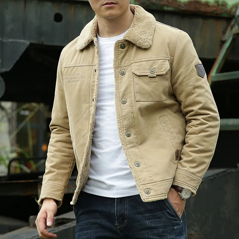 StilKragen – Stylische Jacke für Männer mit Fleecekragen