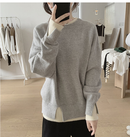 Sabinay | Damen Lässiger Strick Rollkragen Pullover | Winter