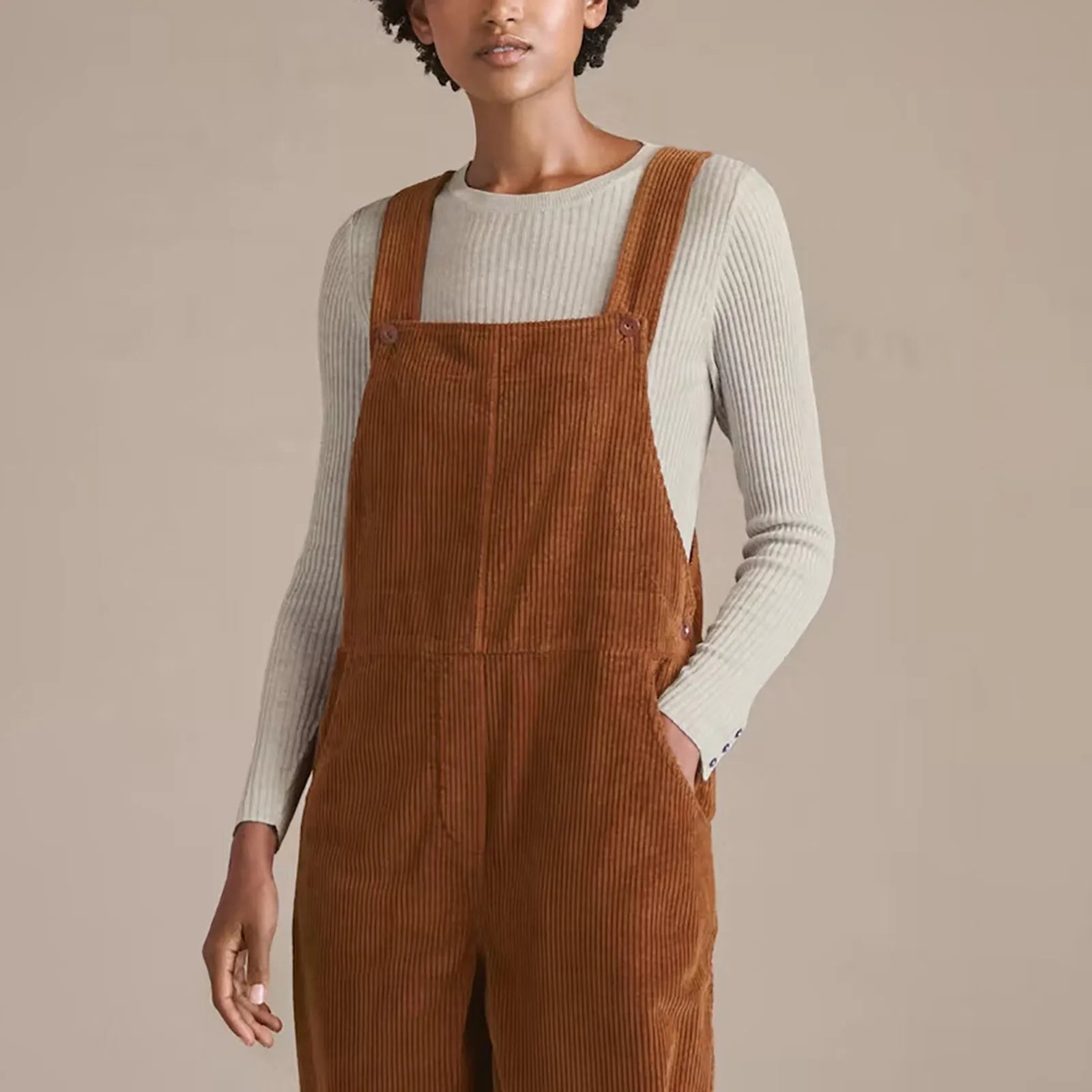 Mayien | Vintage Cord-Jumpsuit