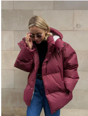 Malachie Kurzjacke mit Kapuze - Stil und Komfort vereint!