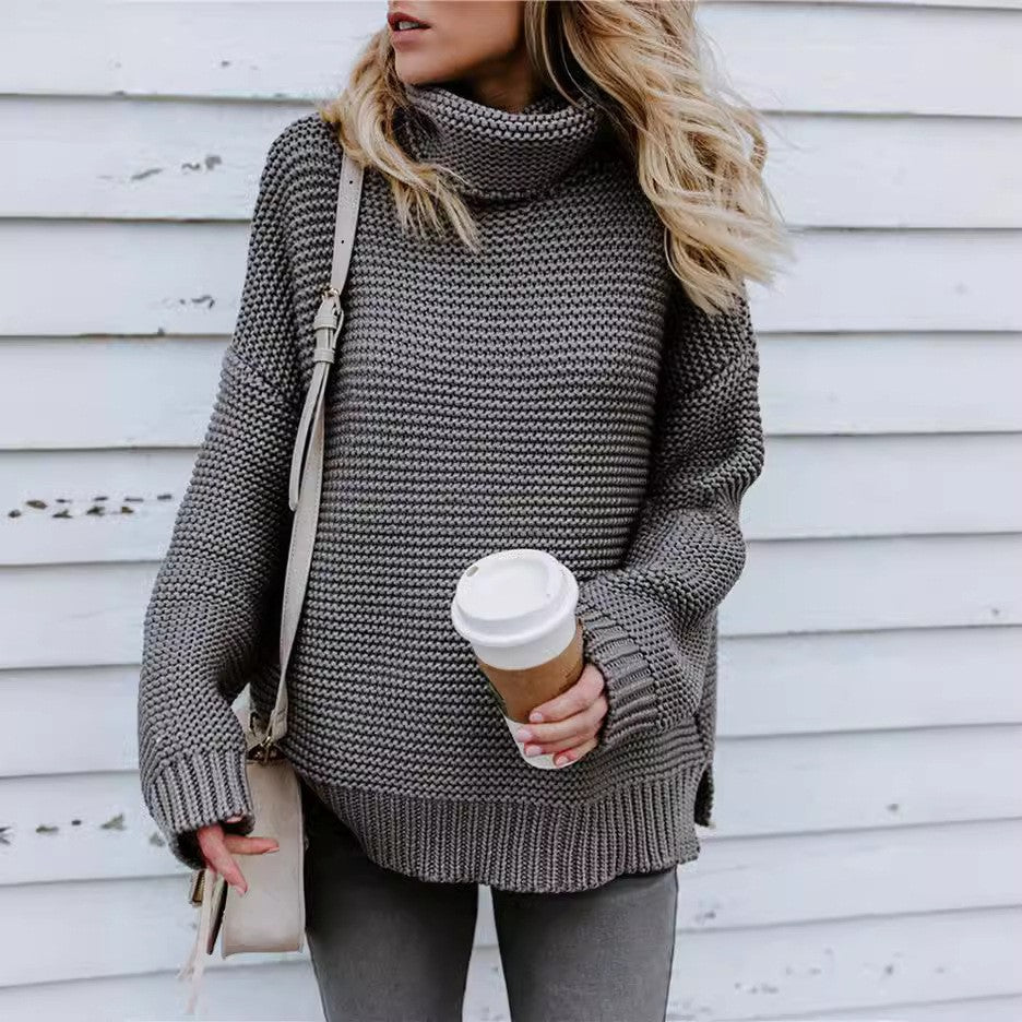 Marietta | Ladies Casual Rollkragen Pullover | Bequem