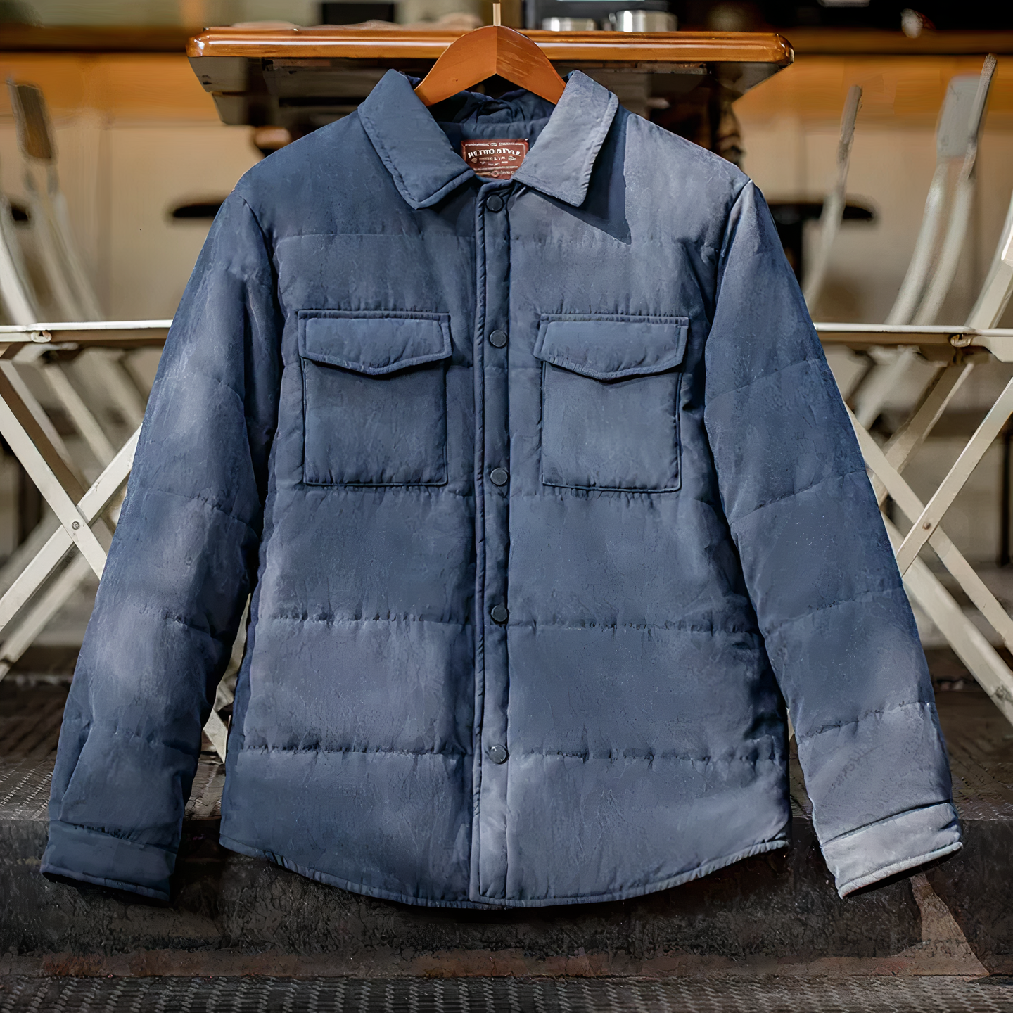 Eisblüte - Winterjacke im Vintage-Stil