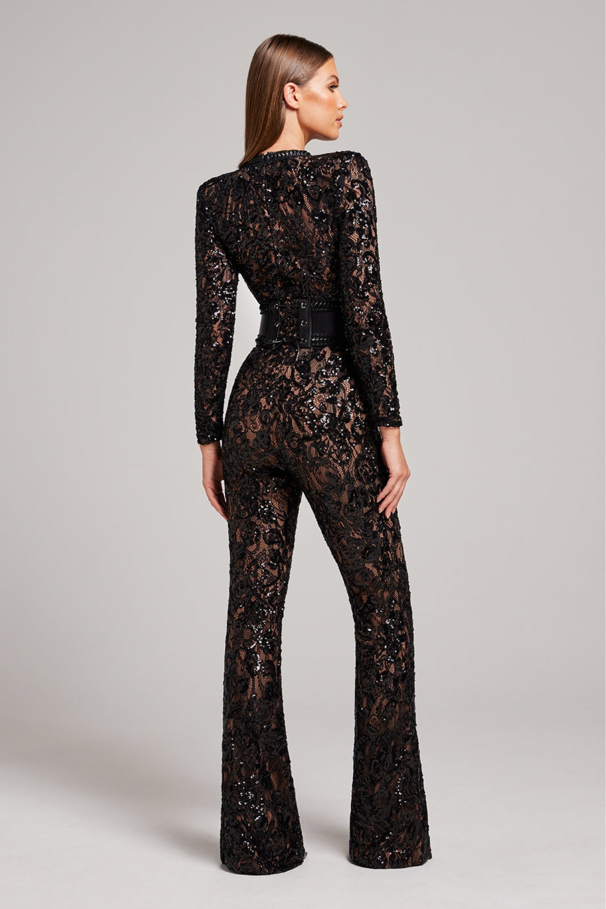 Byanca | Eleganter Spitzen-Overall
