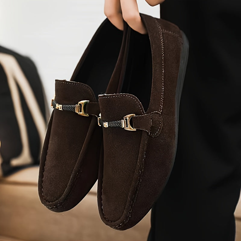 WildFaux – Herren Slip-On Schuhe aus Faux Wildleder