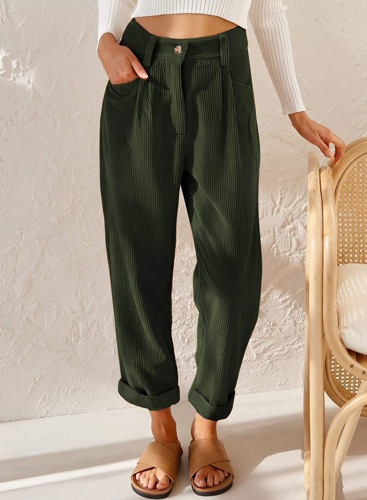 Lindary | Modische Cordhose