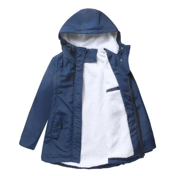 Dahlia | Damen Elegante Kapuzen Jacke | Winter
