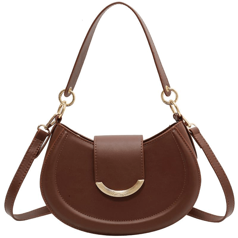 BIA - Halbmond-Schultertasche mit Kette