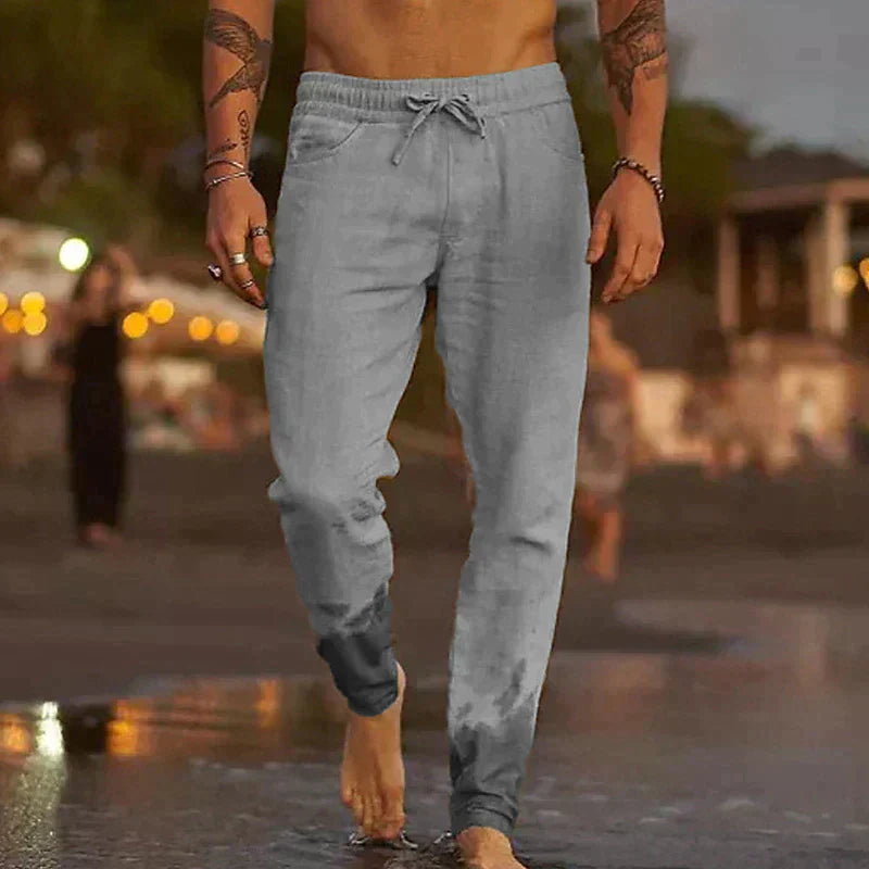 Jacobo | Lässige Herrenhose aus Leinen