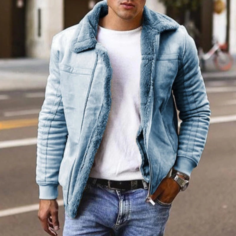 Jared | Herren Vintage Bomber Jacke | Warme