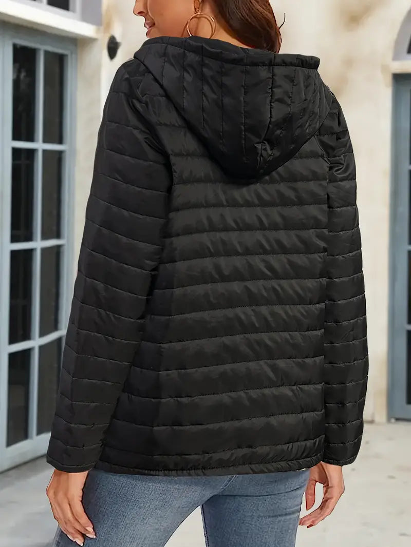Kourtney | Damen Bomber Jacke | Kapuze