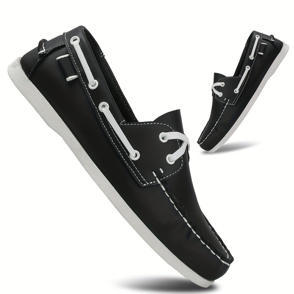 LederKomfort – Herren Casual Leder Slip-Ons