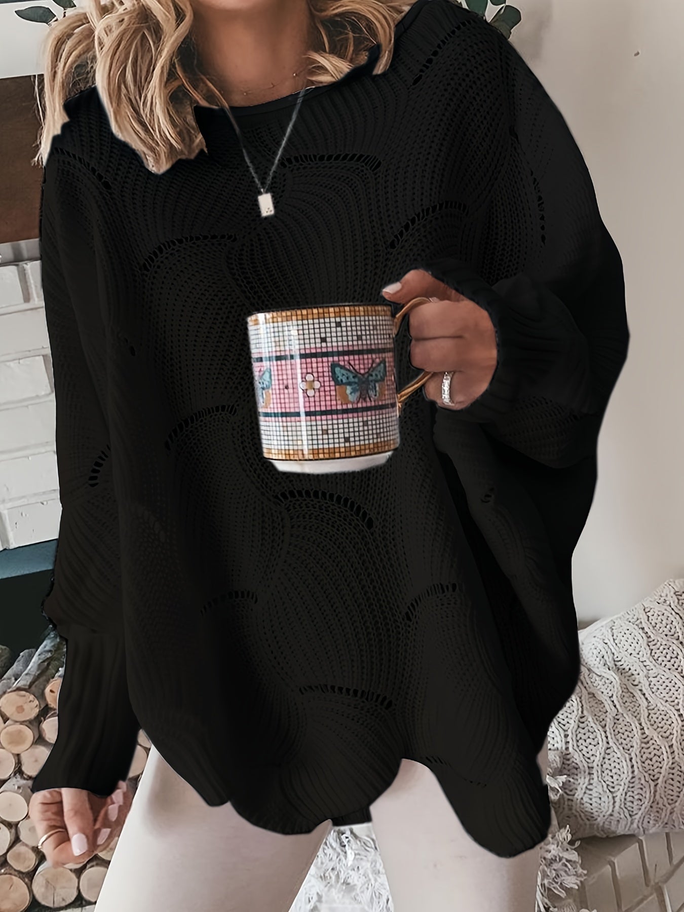 Vienne - Pullover mit Rundhalsausschnitt
