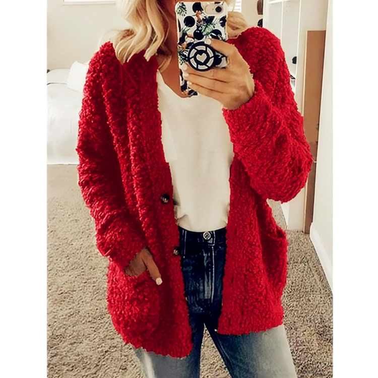 Damen Kuschelige Strickjacke - Claudius